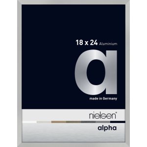 Nielsen Aluminium Picture Frame Alpha 18x24 cm silver matt