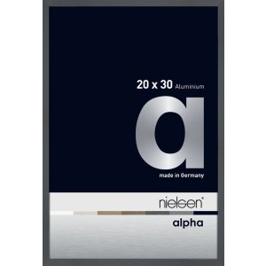 Nielsen Aluminium Picture Frame Alpha 20x30 cm dark grey...