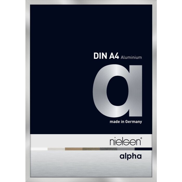 Nielsen Aluminium Picture Frame Alpha 21x29,7 cm silver