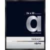 Nielsen Aluminium Picture Frame Alpha 24x30 cm eloxal black gloss