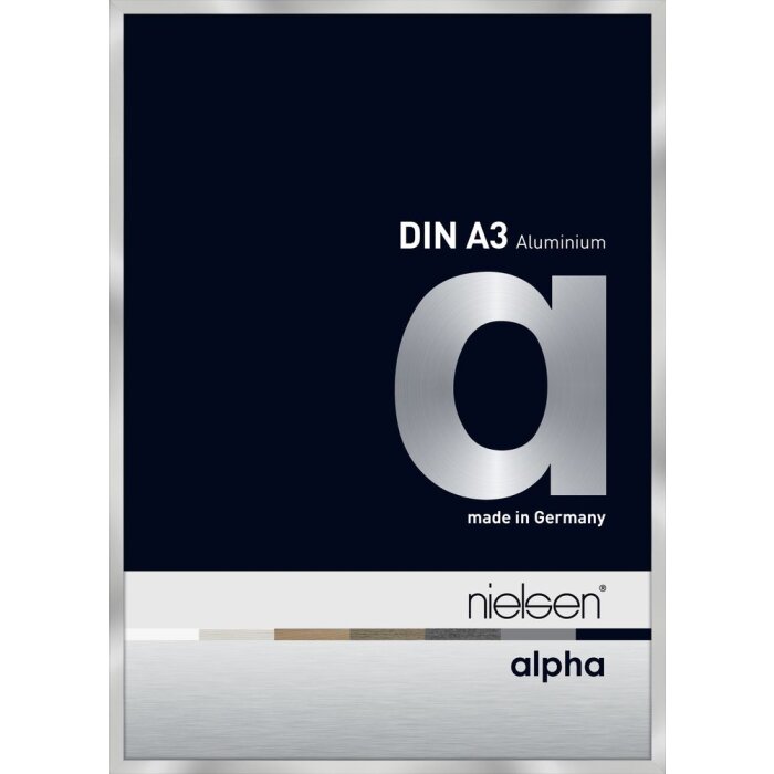 Nielsen Aluminium Picture Frame Alpha 29,7x42 cm silver