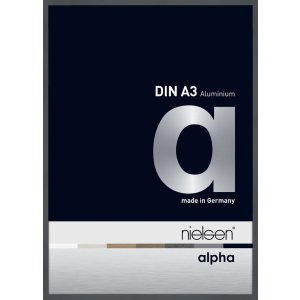 Nielsen Aluminium Picture Frame Alpha 29,7x42 cm dark...