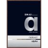 Nielsen Aluminium Picture Frame Alpha 29,7x42 cm wengé bright