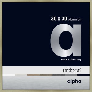 Nielsen Aluminium Picture Frame Alpha 30x30 cm brushed...