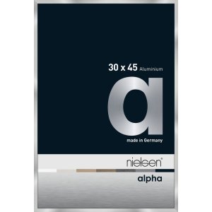 Nielsen Aluminium Picture Frame Alpha 30x45 cm silver