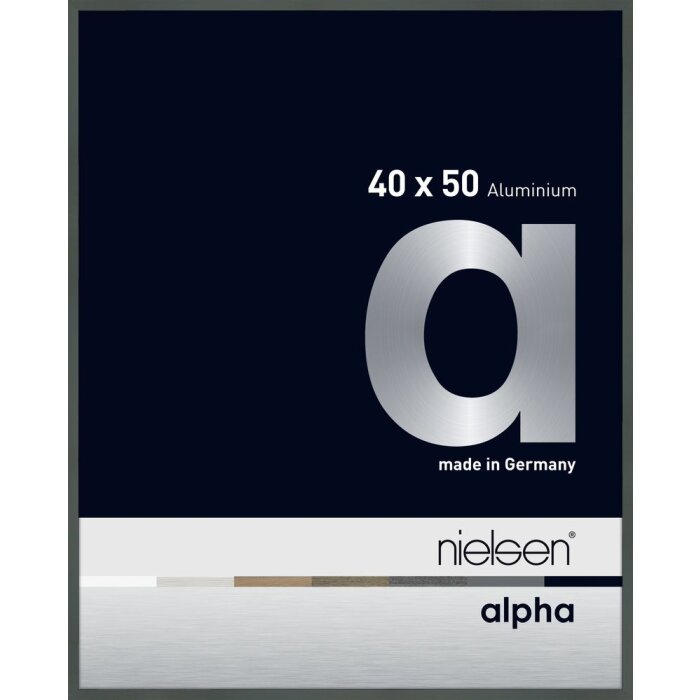 Nielsen Aluminium Picture Frame Alpha 40x50 cm platinum