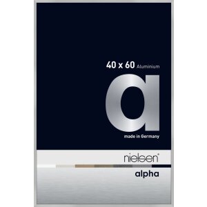 Nielsen Aluminium Picture Frame Alpha 40x60 cm silver matt