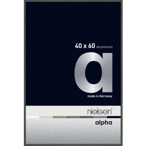 Nielsen Aluminium Picture Frame Alpha 40x60 cm platinum