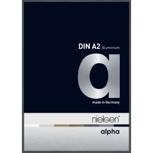 Nielsen Aluminium Picture Frame Alpha 42x59,4 cm dark...