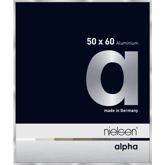 Nielsen Aluminium Picture Frame Alpha 50x60 cm silver