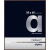 Nielsen Aluminium Picture Frame Alpha 50x60 cm wengé bright