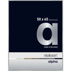 Nielsen Aluminium Picture Frame Alpha 50x65 cm silver matt