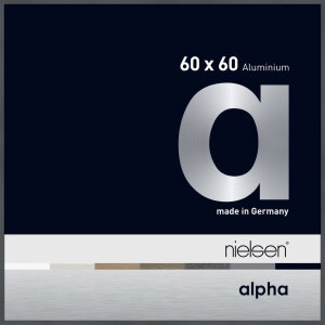 Nielsen Aluminium Picture Frame Alpha 60x60 cm dark grey...