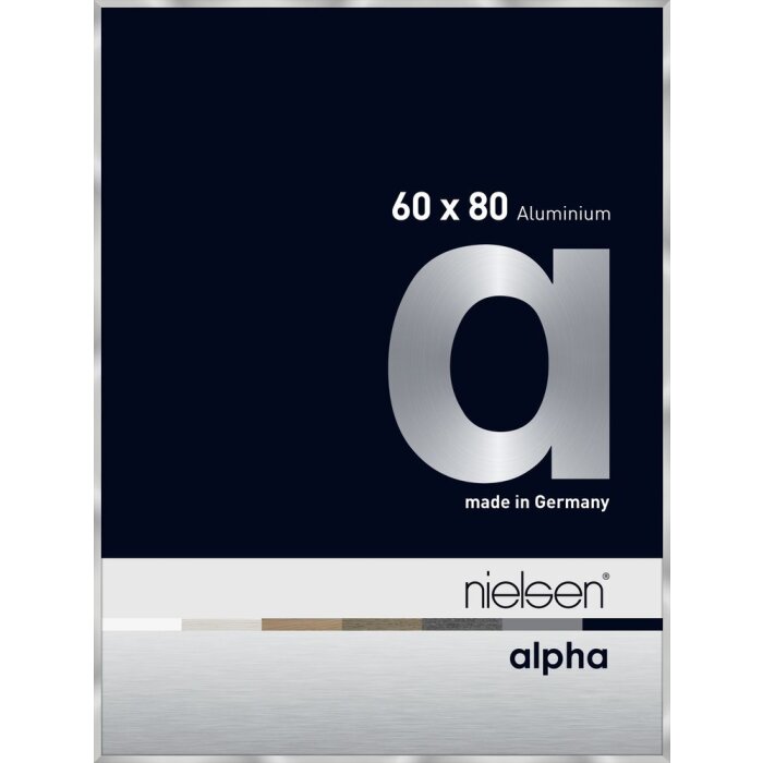 Nielsen Aluminium Picture Frame Alpha 60x80 cm silver