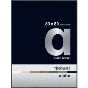 Nielsen Aluminium Picture Frame Alpha 60x80 cm platinum