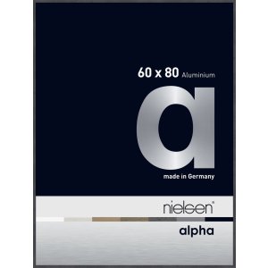 Nielsen Aluminium Picture Frame Alpha 60x80 cm gray