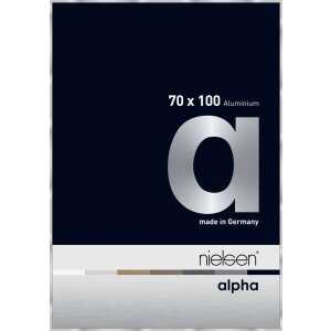 Nielsen Aluminium Picture Frame Alpha 70x100 cm silver