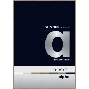 Nielsen Aluminium Picture Frame Alpha 70x100 cm oak