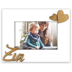 Zia photo frame 10x15 cm white (aunt spanish)