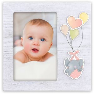 Trudy baby frame 10x15 cm pink