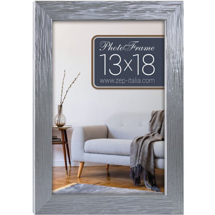 Lienz wooden frame 30x40 cm silver