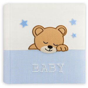 Baby album Elisa 24x24 cm blue