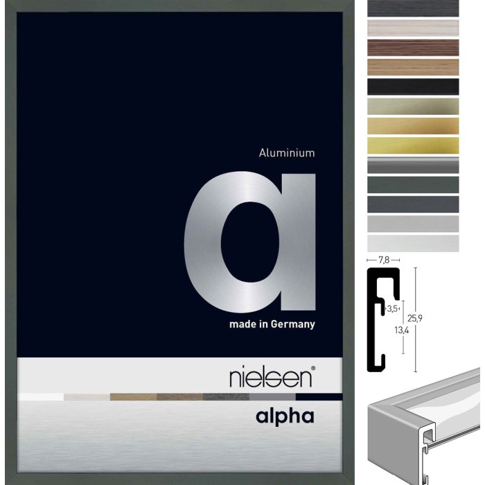 Nielsen Aluminium Picture Frame Alpha