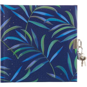 Diary Tropical Blue 16,5x16,5 cm