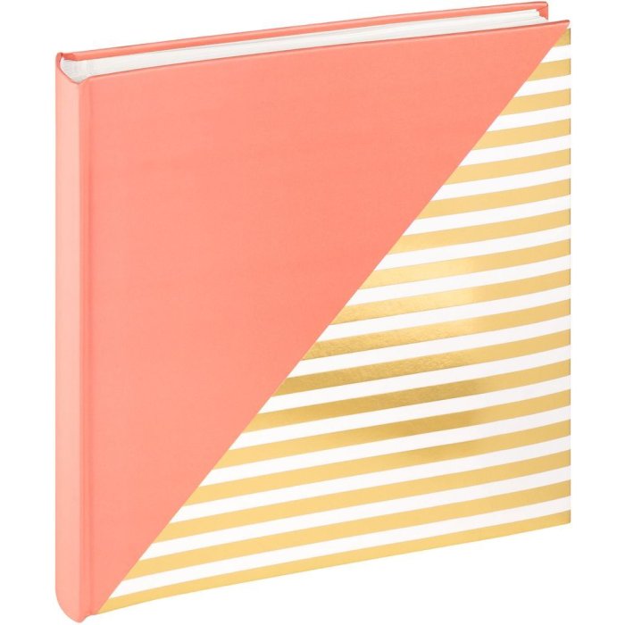 Walther Photo album Unite salmon pink 26x25 cm 50 white sides