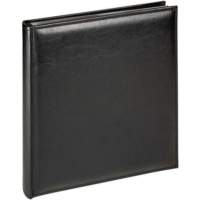 Walther Photo album Deluxe 28x30,5 cm black 50 black sides