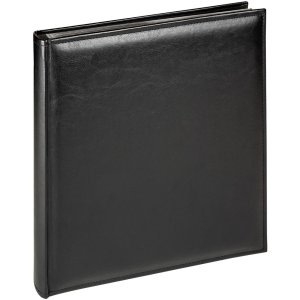 Walther Photo album Deluxe 28x30,5 cm black 50 black sides