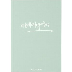 Notebook A5 #bettertogether aqua 200 sides