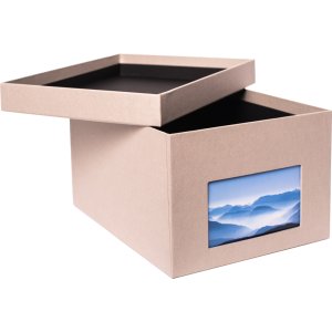 XL photo box Kandra 700 photos 15x20 cm taupe