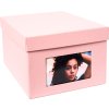 XL photo box Kandra 700 photos 15x20 cm rose