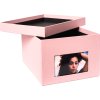 XL photo box Kandra 700 photos 15x20 cm rose