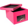 XL photo box Kandra 700 photos 15x20 cm fuchsia