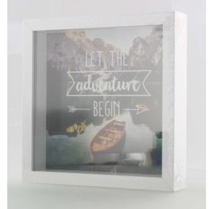 Hama money box Dinero white 23x23 cm