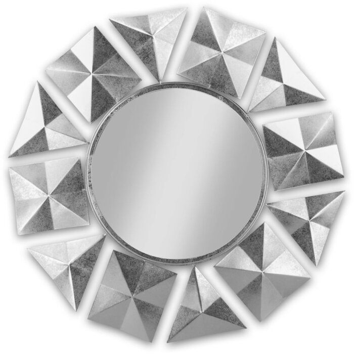 Agios Wall mirror 64.5 cm silver