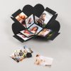 Photo gift box Surprise Explosion Box black