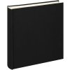 Walther Jumbo photo album Cloth black 30x30 cm 100 white sides