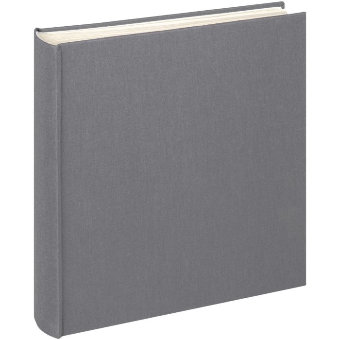 Jumbo photo album Cloth 30x30 cm anthracite