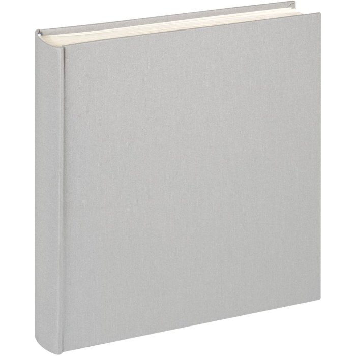 Jumbo photo album Cloth 30x30 cm grey