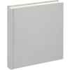 Jumbo photo album Cloth 30x30 cm grey