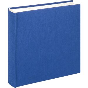 Slip-in album Cloth 200 photos 10x15 cm blue