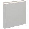 Walther Linen Slip-in album Cloth 200 photos 10x15 cm gray