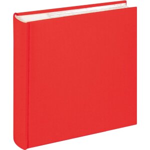 Slip-in album Cloth 200 photos 10x15 cm red