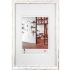 Metropolis wooden frame 30x40 cm white-silver