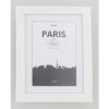 Plastic frame Paris 15x20 cm white