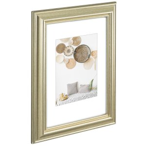 Lobby plastic frame 15x20 cm gold