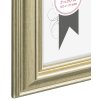 Lobby plastic frame 21x30 cm gold